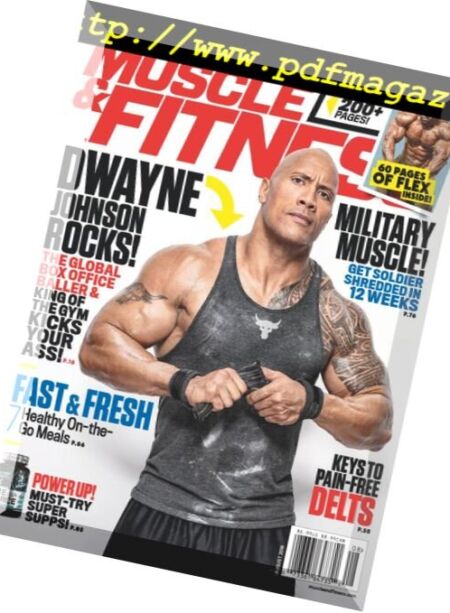 Muscle & Fitness USA – August 2018 Cover