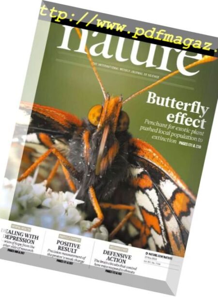 Nature – 10 May 2018 Cover