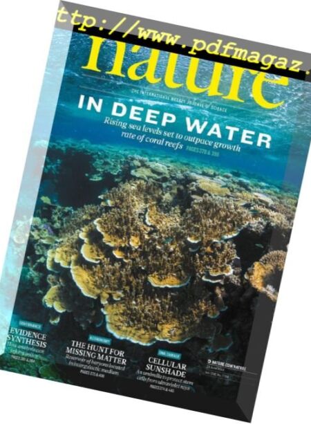 Nature – 21 June 2018 Cover