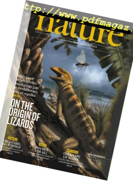 Nature – 31 May 2018 Cover