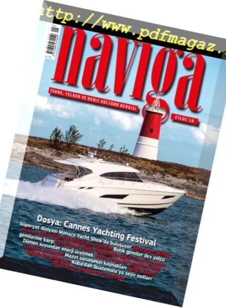 Naviga – Agustos 2018 Cover