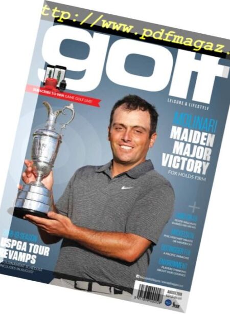 New Zealand Golf – August 2018 Cover