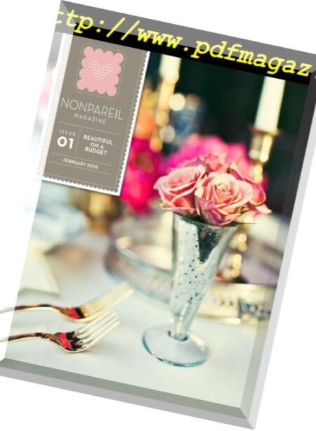 Nonpareil – february 2010 Cover