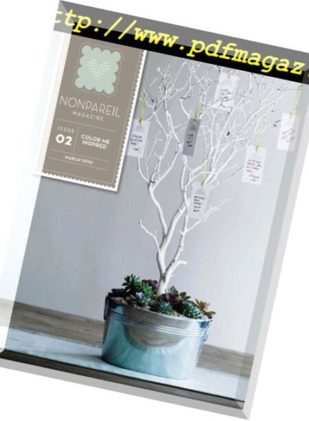 Nonpareil – March 2010 Cover
