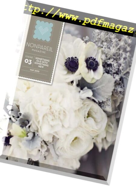 Nonpareil – may 2010 Cover