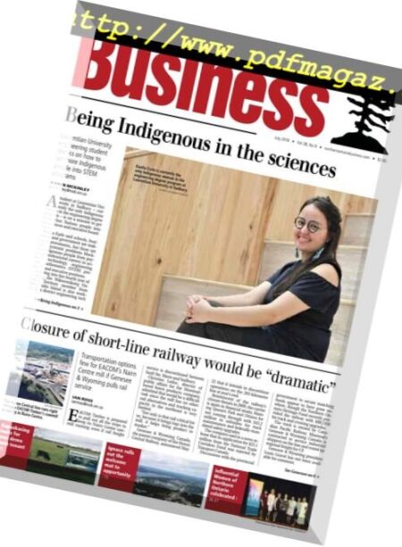 northern Ontario Business – July 2018 Cover