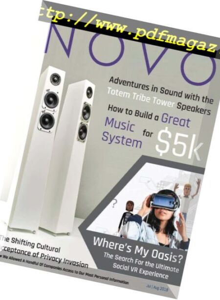 NOVO – July 2018 Cover