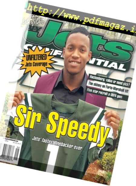 NY Jets Confidential – May 2016 Cover