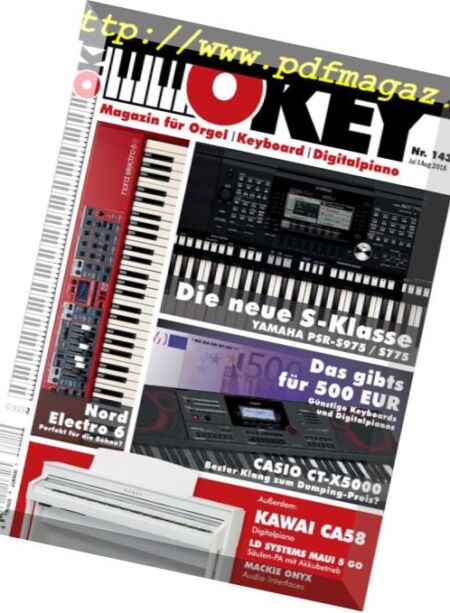 Okey Germany – Juli-August 2018 Cover
