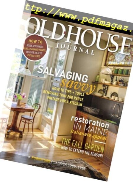 Old House Journal – September 2018 Cover