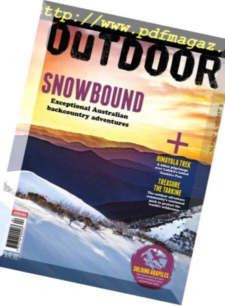 Outdoor Magazine – July 2018 Cover