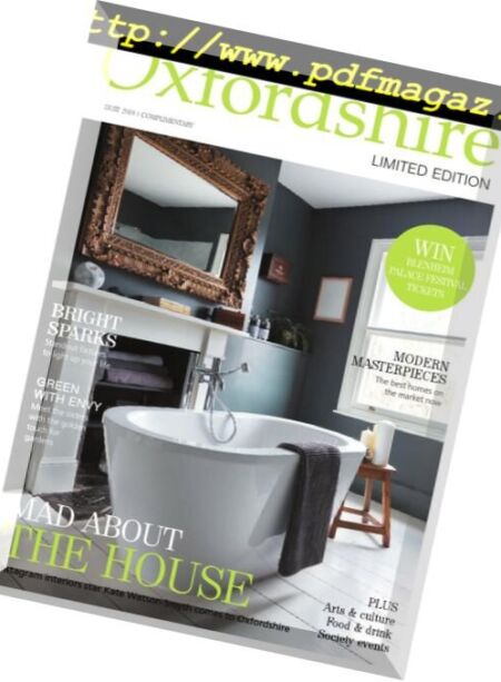 Oxfordshire Limited Edition – August 2018 Cover