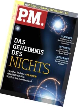 P.M. Magazin – September 2018