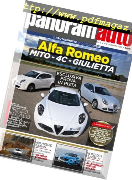 Panoramauto – Dicembre 2013 Cover
