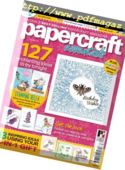 Papercraft Essentials – August 2018