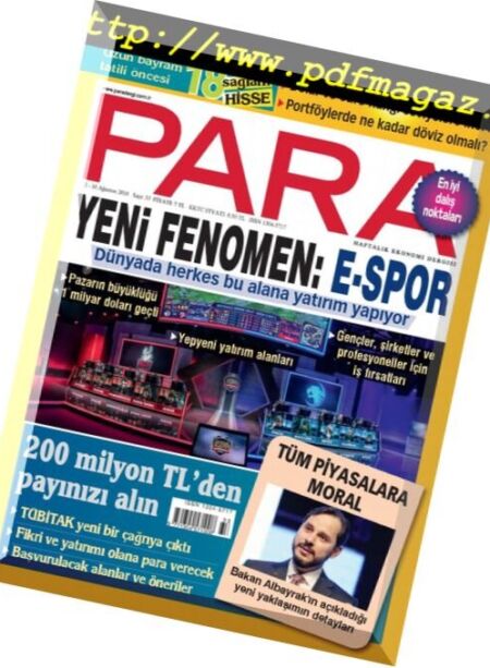 Para – 14 Agustos 2018 Cover