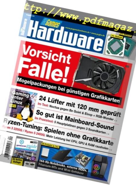 PC Games Hardware – September 2018 Cover
