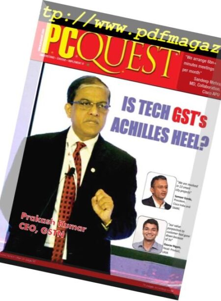 PCQuest – August 2018 Cover