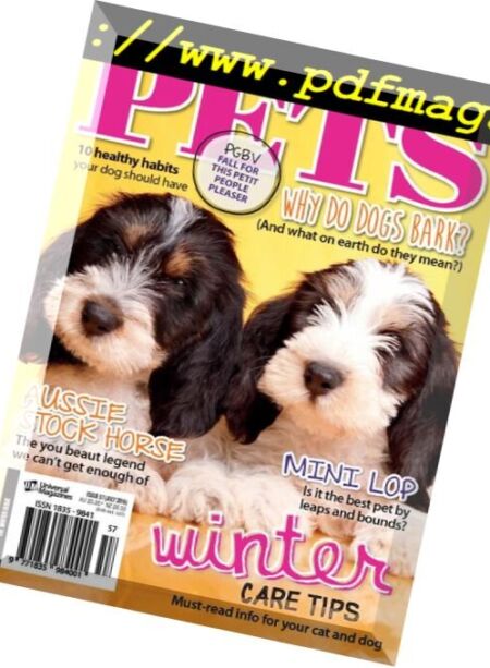 Pets Australia – June 2016 Cover