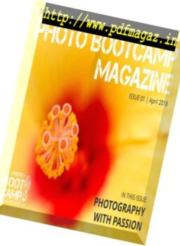 Photo BootCamp Magazine – April 2018