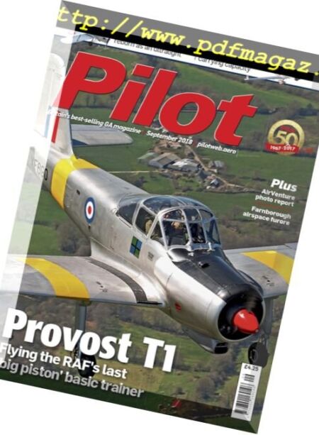 Pilot – September 2018 Cover