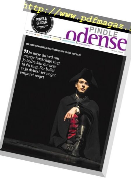 Pindle Odense – 31. juli 2018 Cover