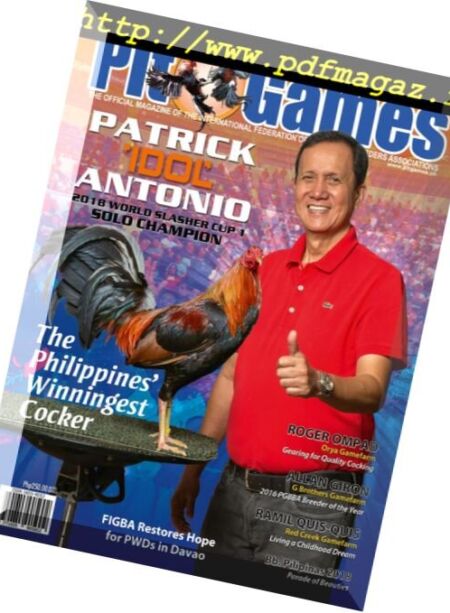 Pit Games – August 2018 Cover