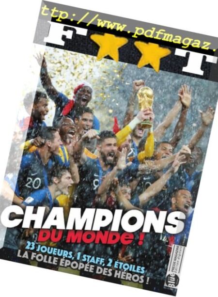 Planete Foot – aout 2018 Cover