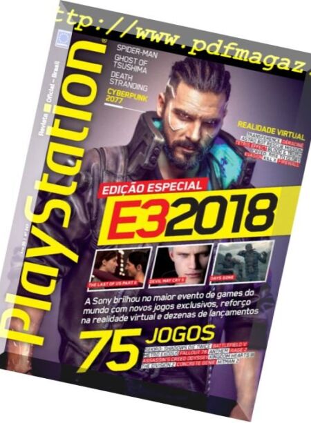 PlayStation Revista Oficial – agosto 2018 Cover