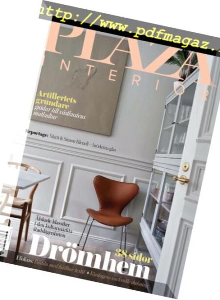 Plaza InteriOr – juli 2018 Cover