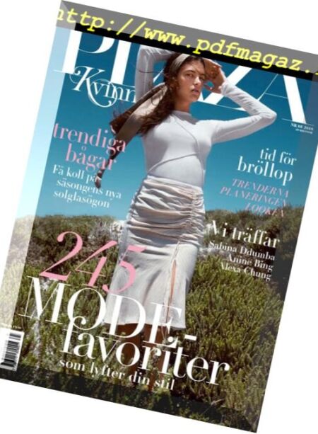Plaza Kvinna – juni 2018 Cover