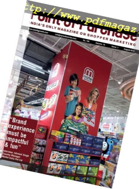 Point of Purchase – August 2018 Cover