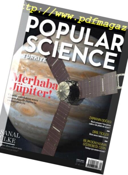 Popular Science Turkey – Agustos 2016 Cover