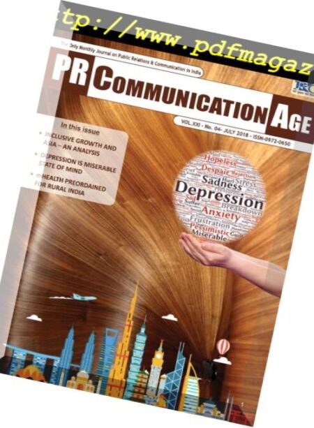 PR Communication Age – July 2018 Cover