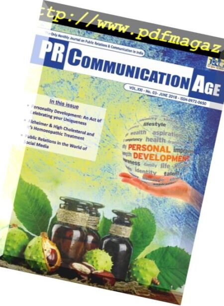 PR Communication Age – June 2018 Cover