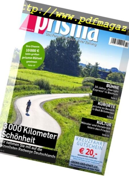 Prisma – 11 August 2018 Cover