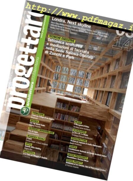 Progettare Architettura – giugno 2014 Cover