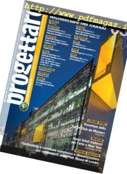 Progettare Architettura – ottobre 2014