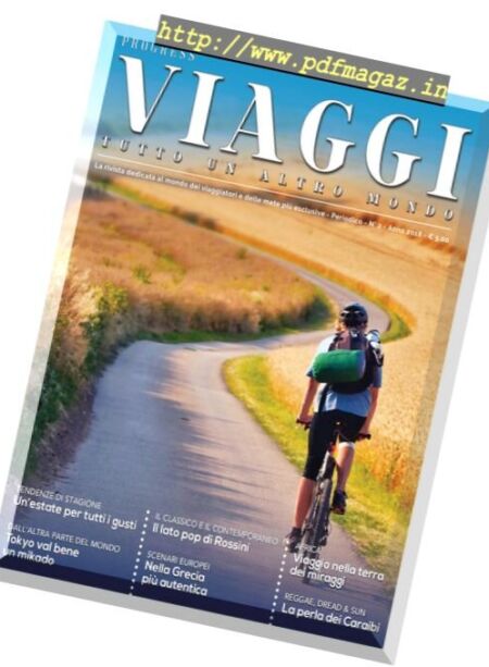Progress Viaggi – Estate 2018 Cover