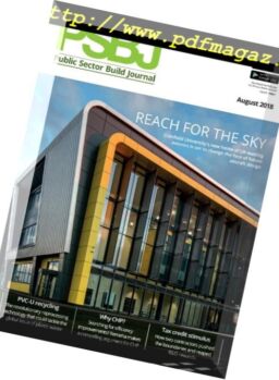 PSBJ Public Sector Building Journal – August 2018