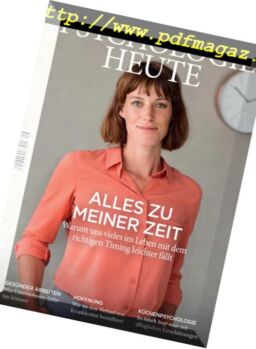 Psychologie Heute – August 2018