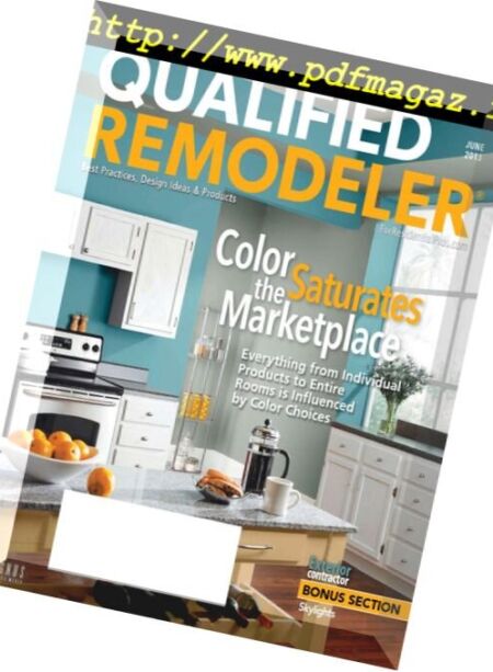 Qualified Remodeler Magazine – June 2013 Cover