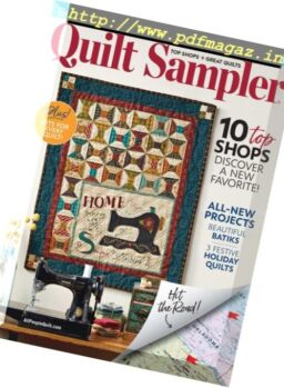 Quilt Sampler – September 2018