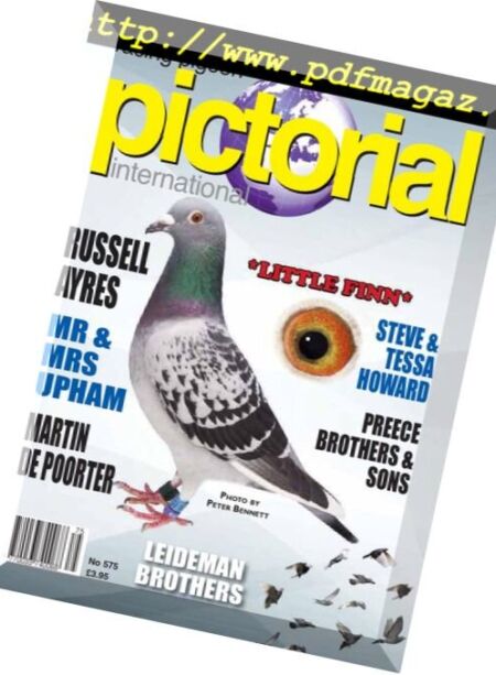 Racing Pigeon Pictorial International – July 2018 Cover