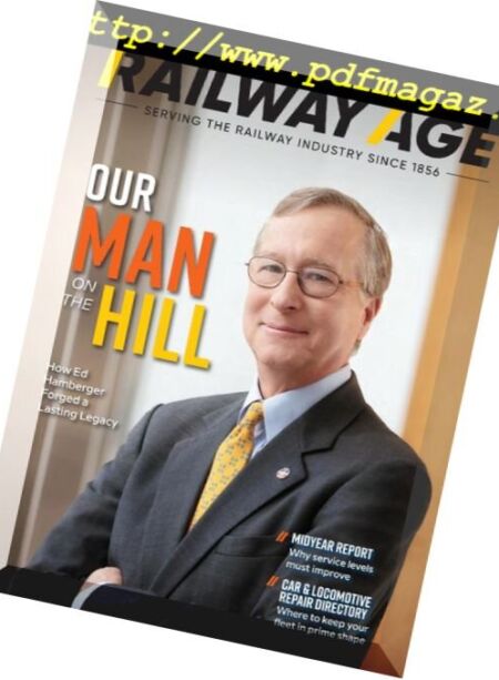 Railway Age – July 2018 Cover