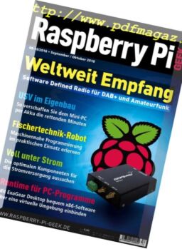 Raspberry Pi Geek – September-Oktober 2018