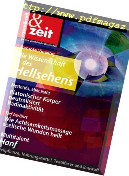Raum & Zeit – Juli-August 2014 Cover