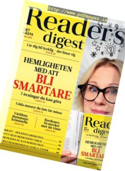 Reader’s Digest Sweden – April 2018