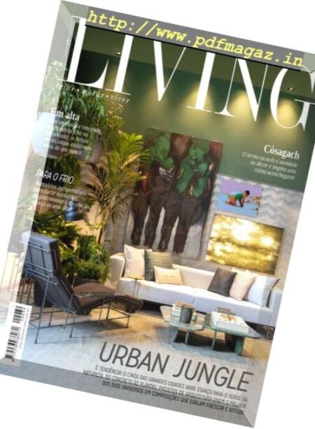 Revista Living – Julho 2018 Cover