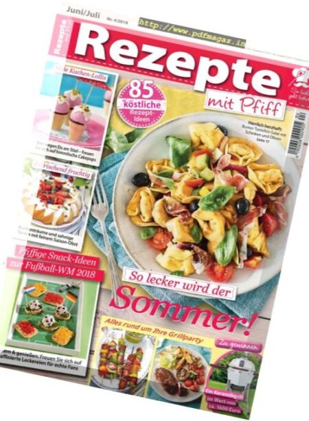 Rezepte mit Pfiff – Juni-Juli 2018 Cover